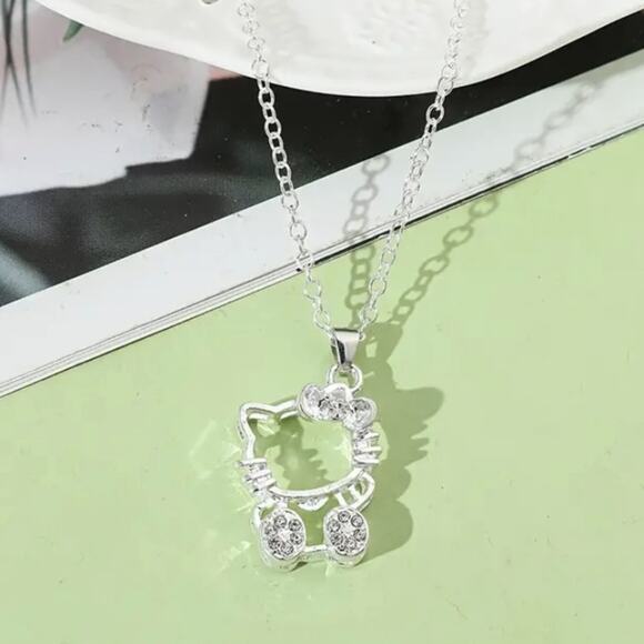 Hello Kitty, silver necklace - Picture 6 of 6